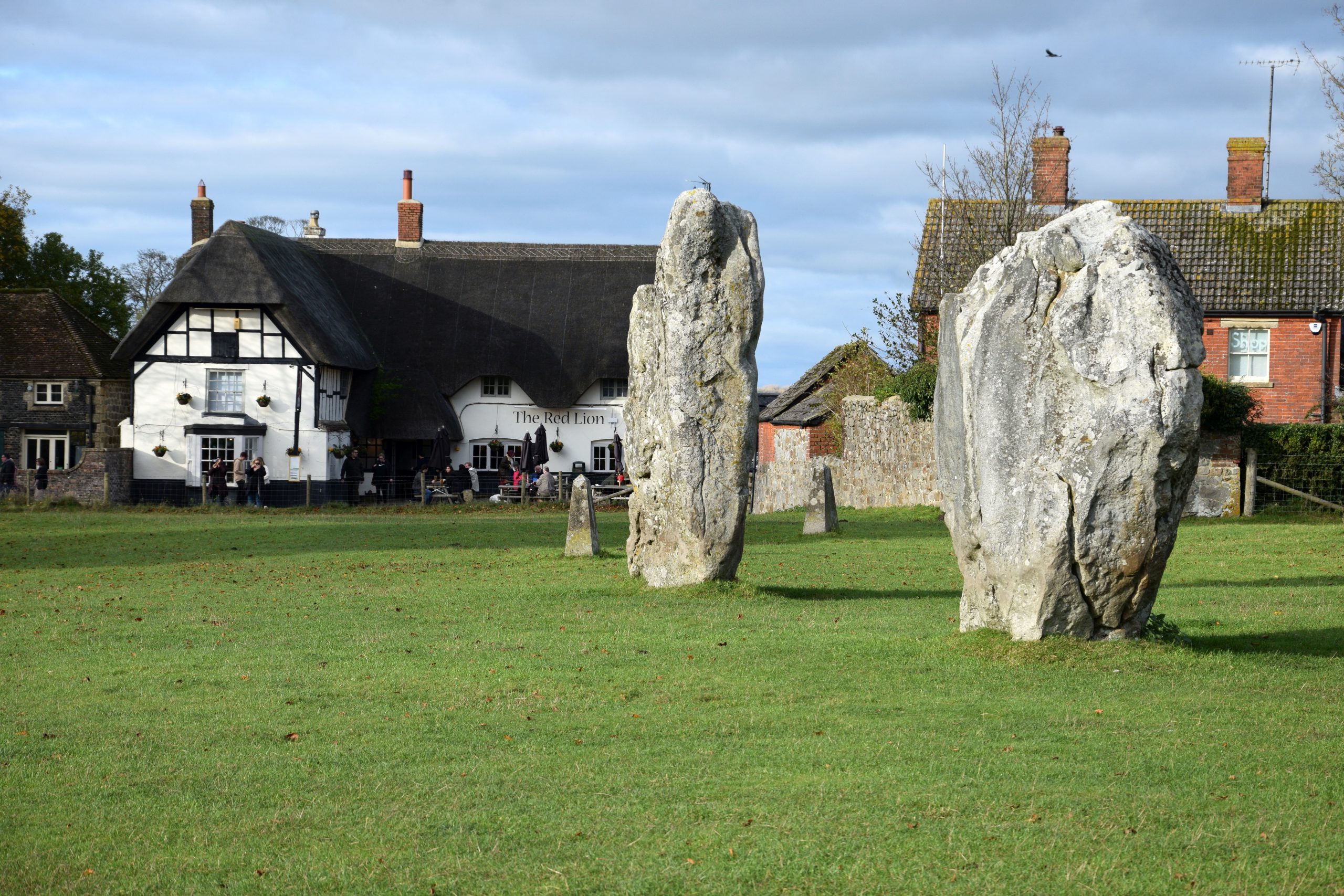 The Red Lion & Stones, Avebury, England