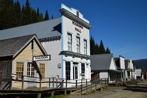 Street in Barkerville, BC